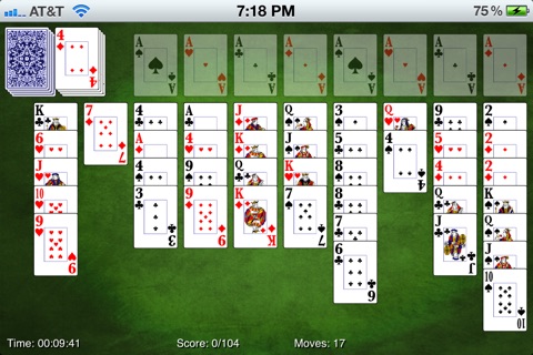 Forty Thieves Lite screenshot 3