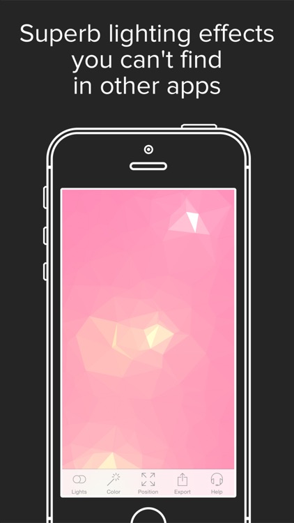 Random Polygon Wallpaper Plus Free — support 6 and 6plus resolutions