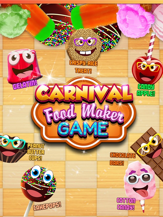 A Carnival Candy Maker Mania HD - Free Food Games for Girls and Boys