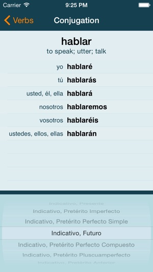 Spanish Verbs +(圖2)-速報App