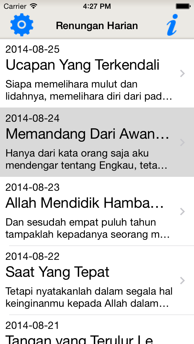 How to cancel & delete Renungan Harian - CBN from iphone & ipad 1