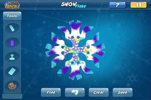 Prime Radicals: Snowflakes screenshot 3