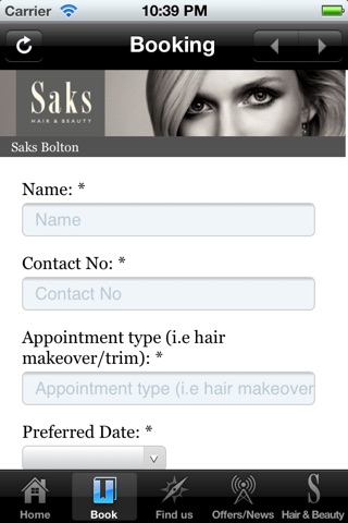 Saks Hair & Beauty Bolton screenshot 2