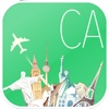 Canada Offline map & flights. Airline tickets, airports, car rental, hotels booking. Free navigation.