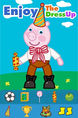 Happy Pig Family Party - Style and Design Fashion World Kids Game screenshot 4