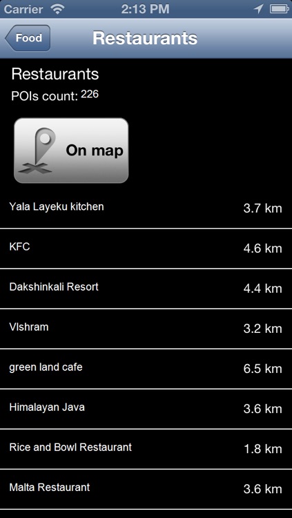 Kathmandu, Nepal Offline Map - PLACE STARS screenshot-3