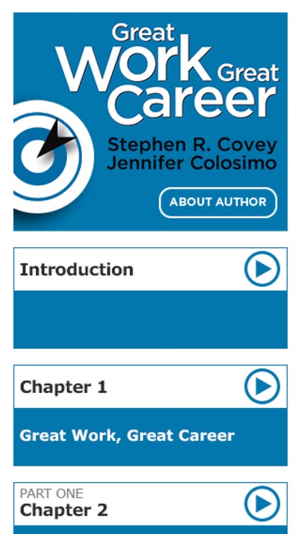 Great Work Great Career by Stephen Covey and Jennifer Colosimo