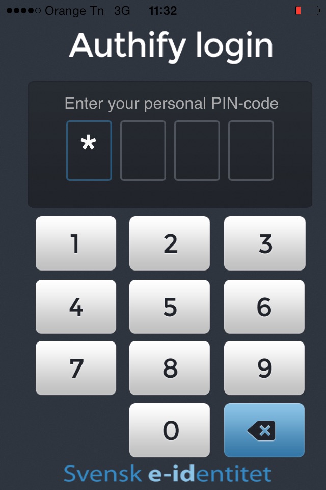 Authify Login screenshot 2