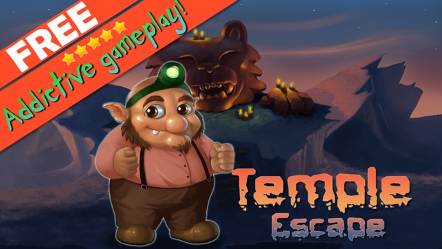 Brave Escape from Mega Monster Temple - Run and Jump Adventu(圖1)-速報App