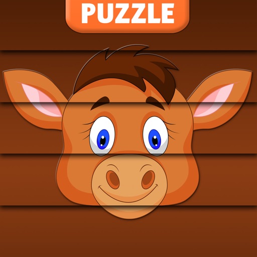 A Funny Animal Puzzle Game Free Icon