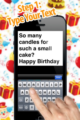 Happy Birthday Wishes Cardgram - Post Text or Quotes Pictures to Instagram Facebook and Twitter screenshot 2