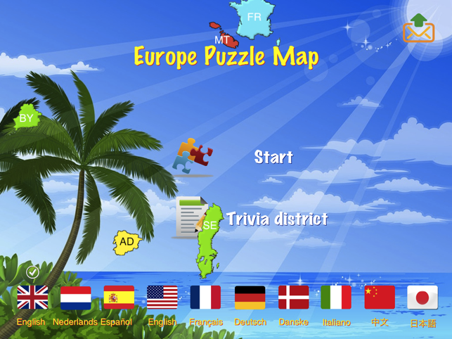 Europe Puzzle Map(圖3)-速報App