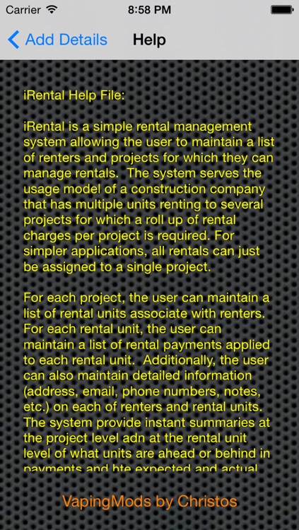 iRental screenshot-4