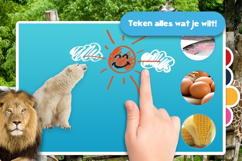 Kids Puzzle Teach me Zoo: Learn about funny zoo animals like the lion, the tiger and the monkey screenshot 4