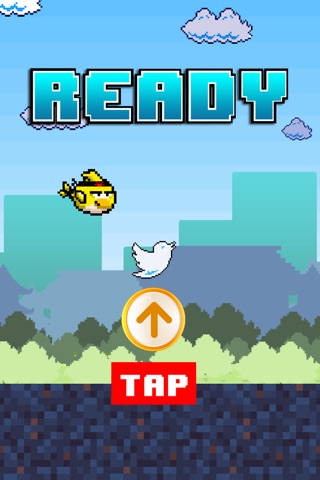 Birdie Fly Away - fly through pipes and have fun screenshot 3