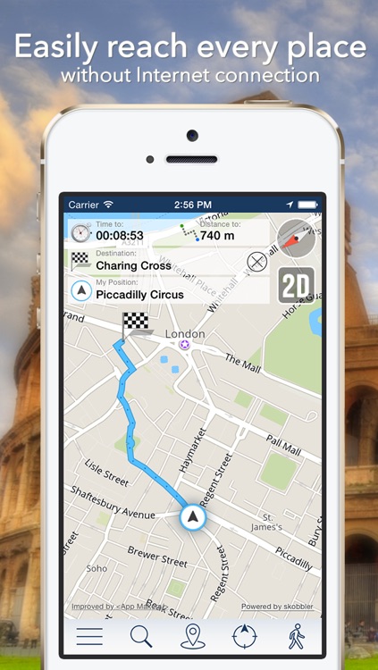 Sicily Offline Map + City Guide Navigator, Attractions and Transports