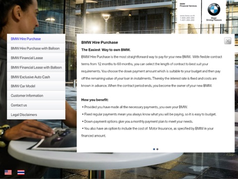 BMW Financial Services Thailand screenshot 4