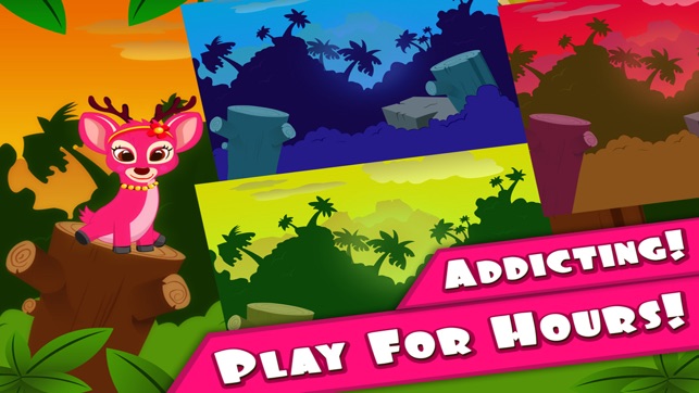 Dorine The Cute Deer In Jungle Land - Super Jump Adventure H(圖3)-速報App