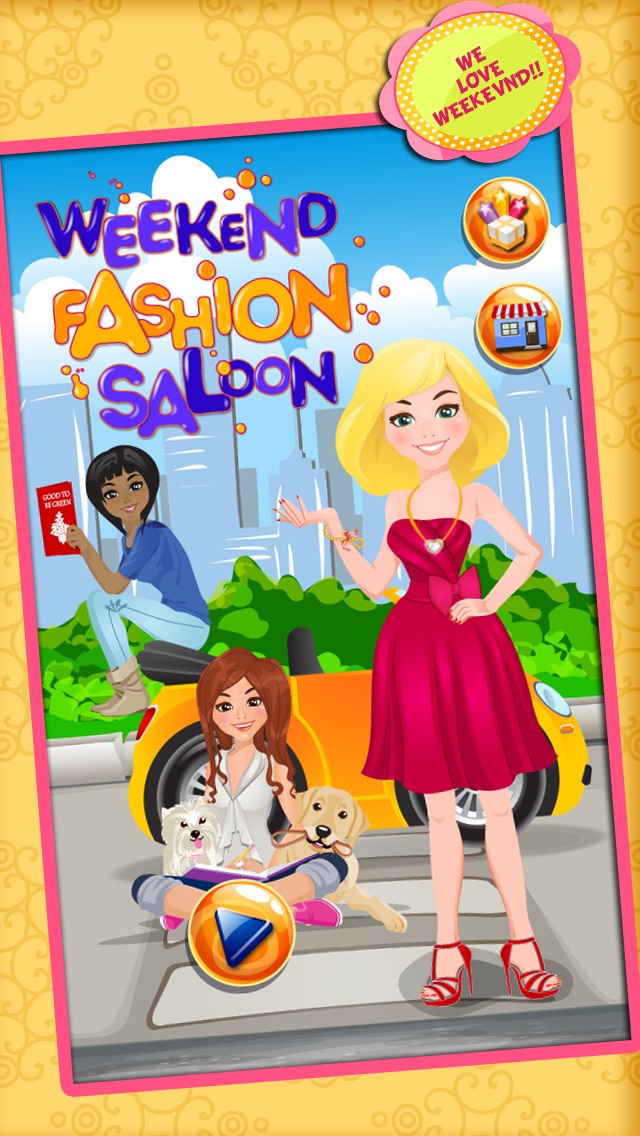 Weekend Fashion Saloon – Girl dress up stylist boutique and star makeover salon game 1.0 IOS -