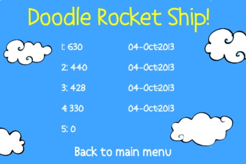 Doodle Rocket Ship screenshot 2