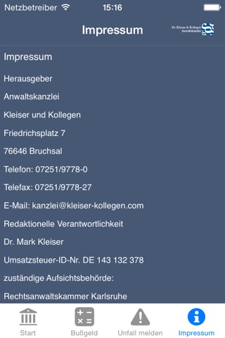 Dr. Kleiser & Kollegen Anwaltskanzlei screenshot 4