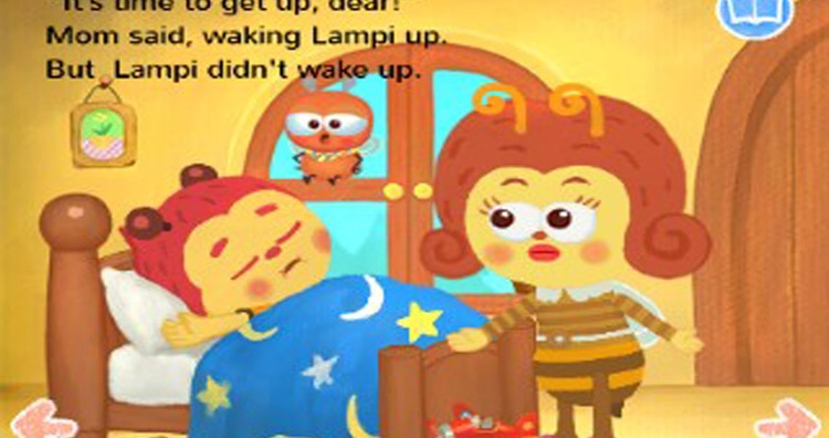 Kids Story Books-Lampi1 (preposition UP)