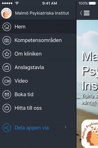 Malmö Psykiatriska Institut screenshot 2