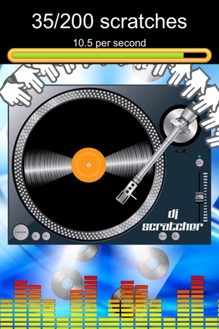 DJ Scratcher Tap Clicker Speed Mania Record Scratch Game screenshot 4