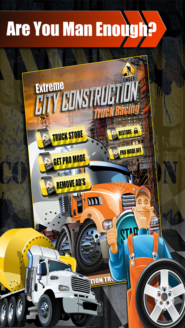 New York City Construction VT Trucker Racing : Drive Big Cement, Crane & Bulldozer Trucks and beat NY City Traffic Jam - Freeのおすすめ画像1