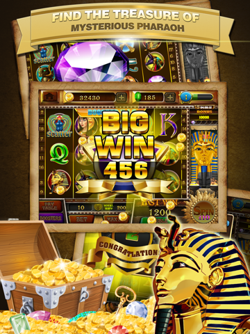 Slots - Pharaoh's Treasure HD screenshot 2