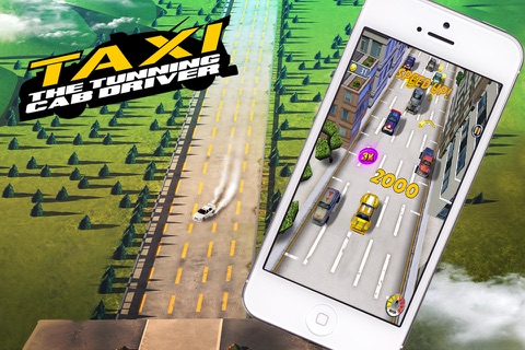 Taxi - The Tunning Cab Driver: Fast Action and Hot Pursuits Game in 3D with Nitro screenshot 2