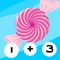 123 Candy Calculate! Mathematics Game for Small Children