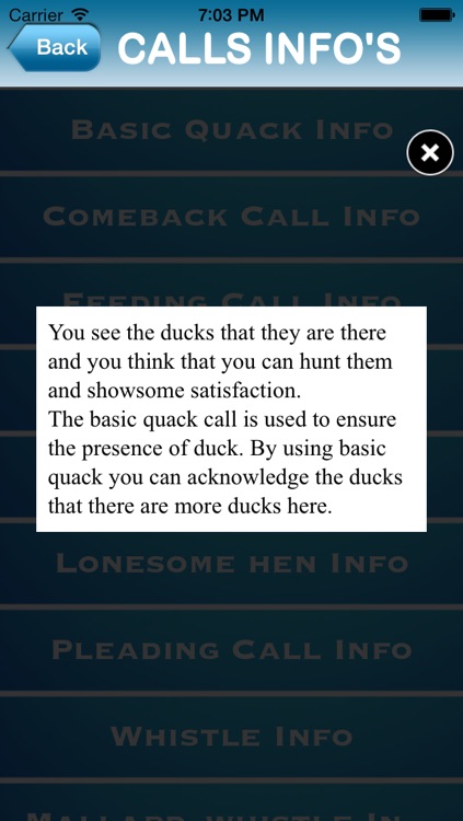 Duck Hunting Calls Lite screenshot-4