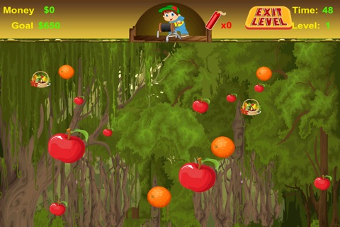 Sweet Fruit Collector - Speedy Grab and Pull Game for Kids screenshot 2