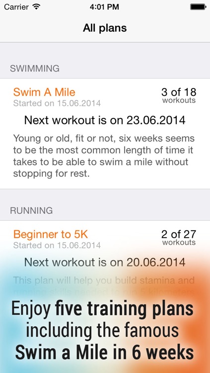 Swim! Bike! Run! : workout plans for swimming, cycling and running