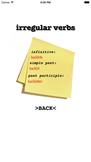 Ir-regular Verbs(圖2)-速報App