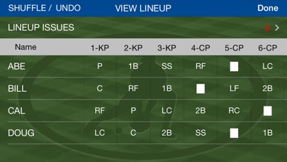 play ball lineup youth baseball and softball lineup maker apprecs baseball lineup software