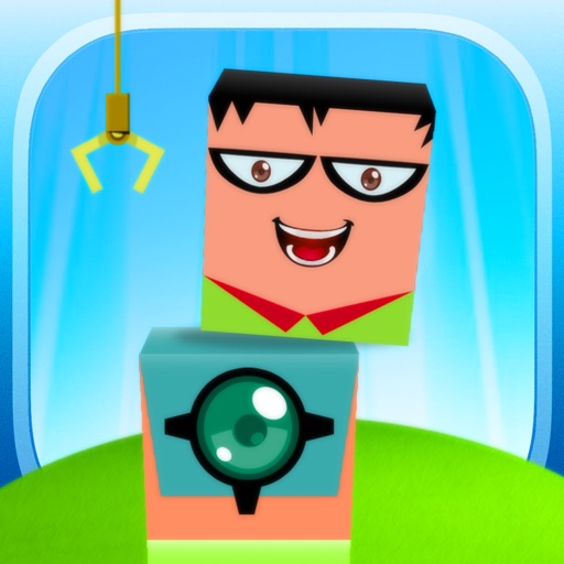 Tower Block Building Kids Game: Teen Titans Go Edition