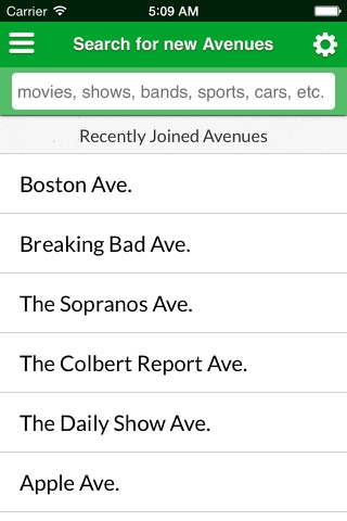 Avenues - Social Community Network screenshot 3