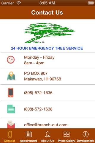 Branch Out Tree Service - Maui Hawaii - Tree Trimming, Removal and  Emergency Service screenshot 2