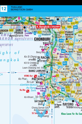 Таиланд. Дорожная карта screenshot 2