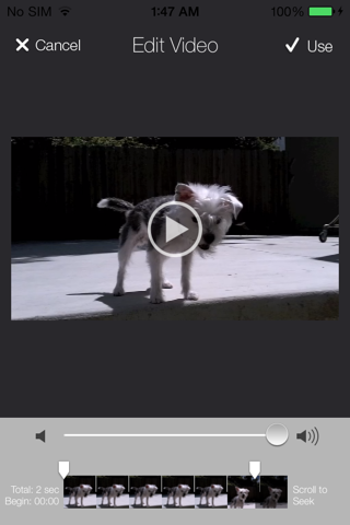 PlayFrame - Stitch Video Clips and Photos into a Frame screenshot 2