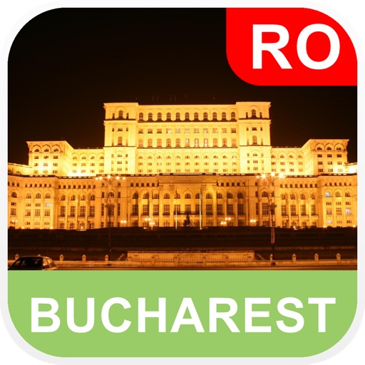 Bucharest, Romania Offline Map - PLACE STARS