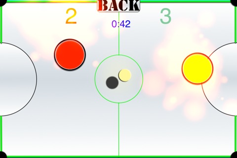 Air Hockey - Flat with Obstacles screenshot 2