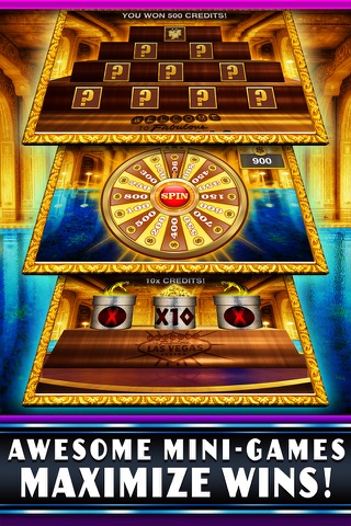 Slots House of Gold! FREE Fun Vegas Casino of the Jackpot Palace Inferno! screenshot 3