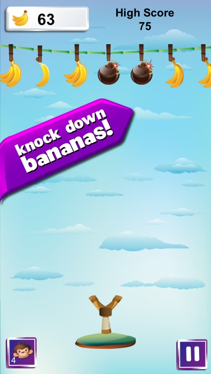 Go Bananas Pro - Sling Shot Money Fun Game