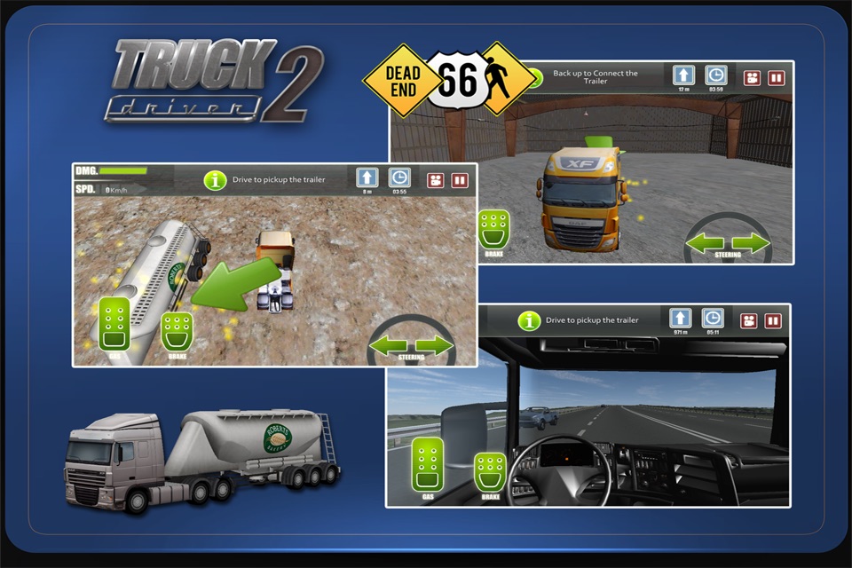 Truck Driver Pro 2: Real Highway Traffic Simulator Game 3D screenshot 2