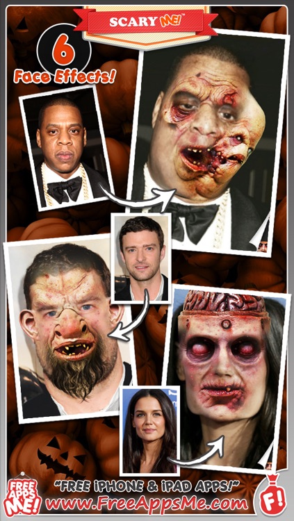 Scary ME! FREE - Easy to Monster Yourself Face Maker with Gross Zombie Dead Photo Effects!