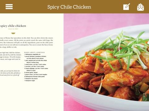 Korean Cooking Recipes for iPad screenshot 4