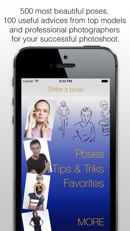 Strike a pose - posing guide or posing tutorial for photographer and fashion model, many poses for your photo